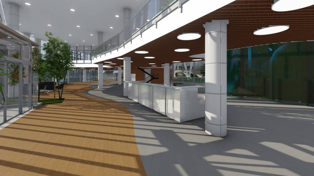 Plateforme mezzanine près de Gerzat 